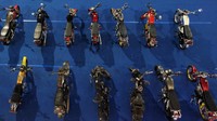 Selain itu, pameran tersebut juga digelar untuk berbagi informasi mengenai sejarah motor klasik dan perawatannya kepada para pengunjung.
