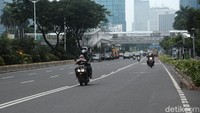 Sambodo belum mengetahui sampai kapan ganjil-genap akan ditiadakan.