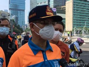 Dishub DKI: Jumlah Pesepeda di Bundaran HI Turun Selama PSBB Ketat