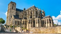 Katedral Saint Julien Le Mans di Pays de la Loire, Le Mans. Foto: Getty Images/iStockphoto/Leonid Andronov