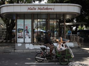 Malioboro Kembali Bergeliat Usai Demo Tolak UU Cipta Kerja