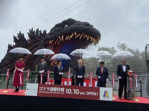 Museum Godzilla di Jepang Resmi Dibuka, Kepala Patungnya Setinggi 121 Meter