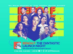 OPPO Reno4 F Launching Malam Ini, Tonton & Menangkan Hadiahnya!