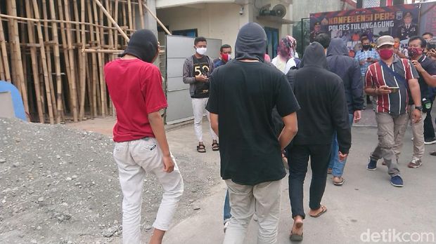 vandalisme di tulungagung