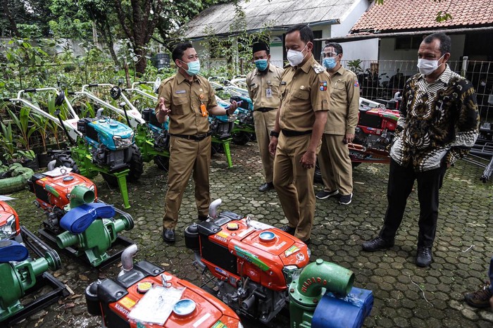 Puluhan Kelompok Tani Kota Bogor Dapat Bantuan Dari Kementan Kkp