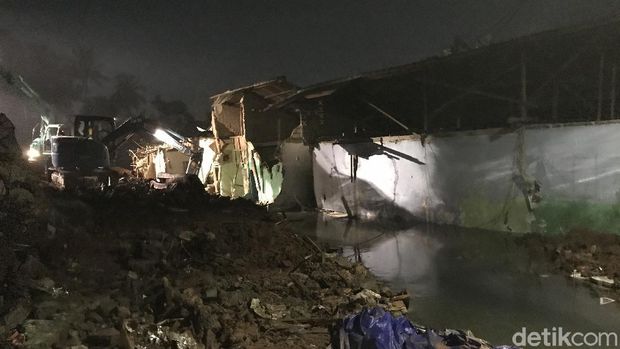 Banjir di Ciganjur telah surut (Tiara Aliya/detikcom)