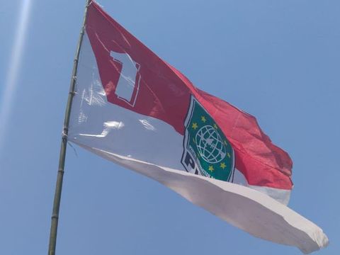 bendera merah putih lambang pkb