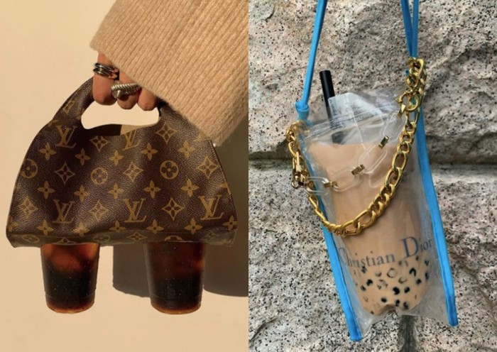 Desainer Jepang Ini Bikin Tas Bubble Tea Louis Vuitton dan Dior Desainer Jepang Ini Bikin Tas Bubble Tea Louis Vuitton dan Dior