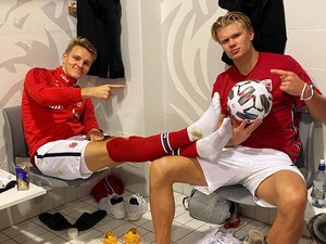Haaland-Odegaard Nyetel Banget di Norwegia, Real Madrid Nggak Mau Coba?