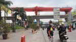 Instalasi Girder Kereta Cepat Terpasang di Kopo