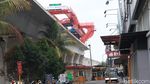 Instalasi Girder Kereta Cepat Terpasang di Kopo