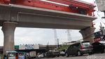 Instalasi Girder Kereta Cepat Terpasang di Kopo