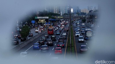 Lalin Ibu Kota di Masa PSBB Transisi