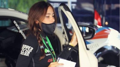Potret Laura Salvo, Navigator Wanita yang Tewas saat Kecelakaan Tragis