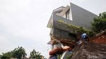 Melihat Lagi Rumah Melayang Akibat Longsor di Ciganjur