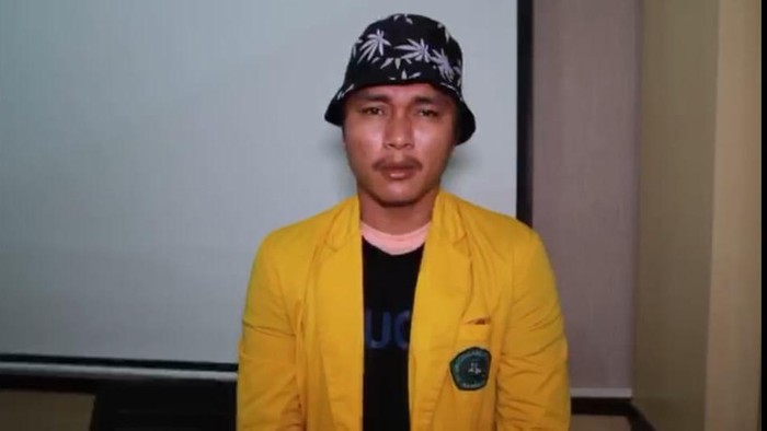 Mahasiswa gadungan ditangkap polisi di Riau (dok. Istimewa)
