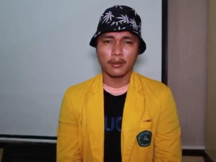 Mahasiswa gadungan ditangkap polisi di Riau (dok. Istimewa)