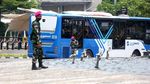 PSBB Transisi, Marinir Disiagakan di Bundaran HI