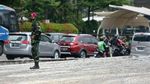 PSBB Transisi, Marinir Disiagakan di Bundaran HI