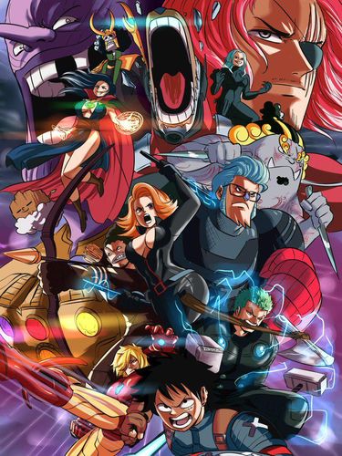 One Piece Jadi Karakter Marvel
