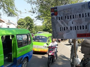 Pemkot Bogor Kumpulkan Denda Rp 45 Juta dari Pelanggar Prokes
