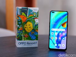 Unboxing Reno4 F, Ponsel Berbodi Ramping Punya 6 Kamera