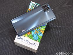 Unboxing Reno4 F, Ponsel Berbodi Ramping Punya 6 Kamera