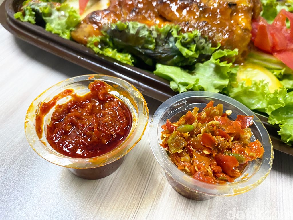 SeeJontor Huaah Enaknya Ayam  Bakar  Sambal  Super Pedas 