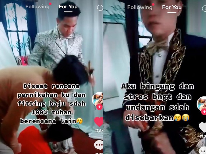 tiktok Kisah Dayat Rangga SH yang ditinggal menikah oleh calon istrinya
