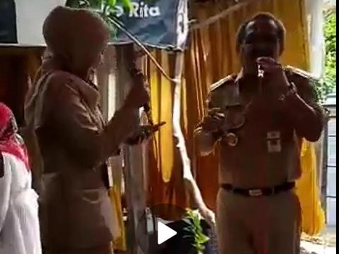 Viral video Bupati Blora Djoko Nugroho nyanyi-joget bareng tanpa masker, Senin (12/10/2020).