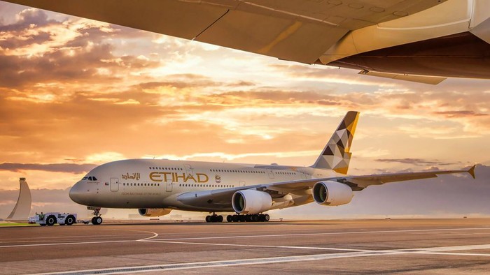 Airbus A380 Etihad Airways