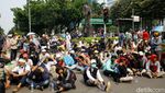 Potret Terkini Demo Omnibus Law PA 212 dkk di Patung Kuda