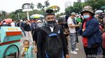 Potret Terkini Demo Omnibus Law PA 212 dkk di Patung Kuda
