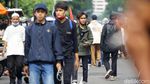Potret Terkini Demo Omnibus Law PA 212 dkk di Patung Kuda
