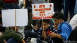 Potret Terkini Demo Omnibus Law PA 212 dkk di Patung Kuda