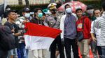 Potret Terkini Demo Omnibus Law PA 212 dkk di Patung Kuda