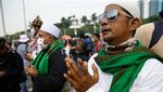 Potret Terkini Demo Omnibus Law PA 212 dkk di Patung Kuda