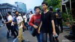 Demo Berujung Ricuh, Belasan Remaja Diamankan Polisi