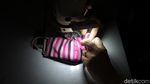 Geliat Masker Berbahan Kain Lurik