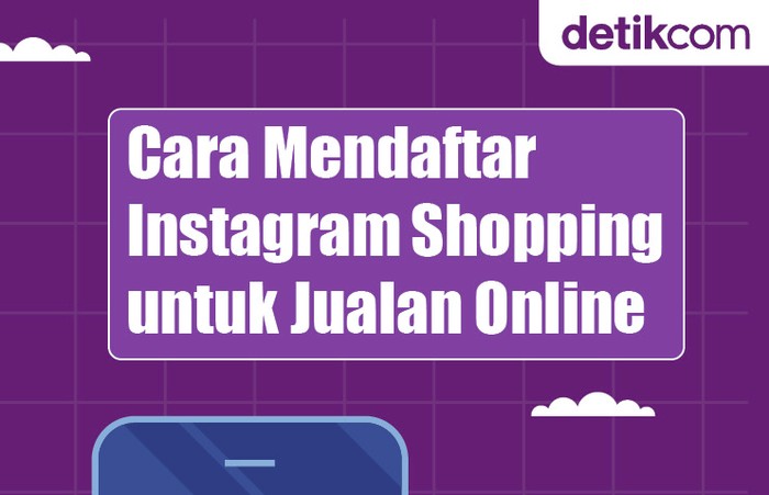 Infografis Mendaftar Instagram Shopping
