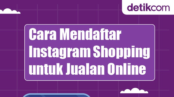 Infografis Mendaftar Instagram Shopping