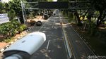 Jelang Demo Omnibus Law, Jalan Medan Merdeka Barat Ditutup