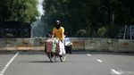 Jelang Demo Omnibus Law, Jalan Medan Merdeka Barat Ditutup