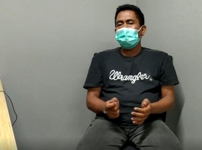 Ketua KAMI Medan, Khairi Amri di Bareskrim, Polri