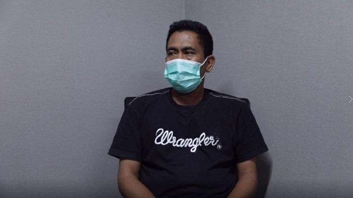 Ketua KAMI Medan, Khairi Amri di Bareskrim, Polri