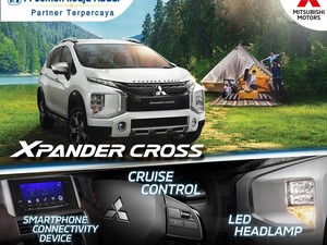 Promo Mitsubishi Xpander Cross, Cicilan Bunga 0% hingga 3 Tahun
