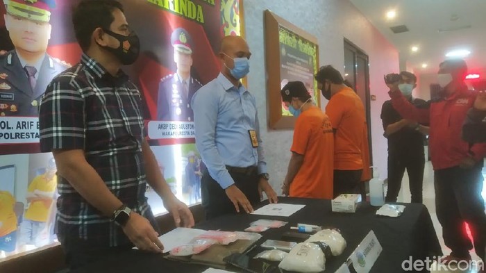 Polresta Samarinda menangkap tersangka sabu yang dipesan napi.
