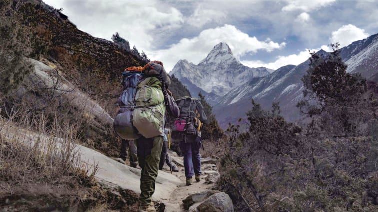 Porter di Gunung Everest
