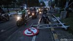 Yang Tersisa dari Aksi Tolak Omnibus Law di Kawasan Kwitang