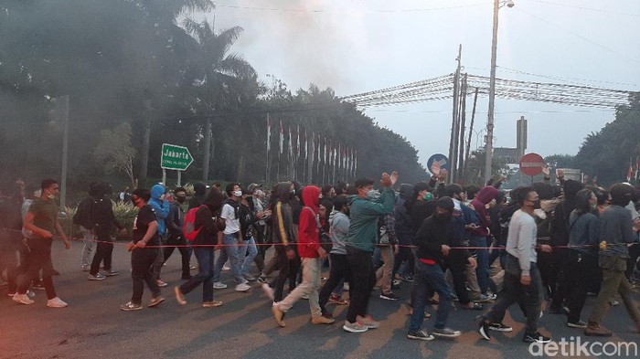 Demo Mahasiswa di Bogor